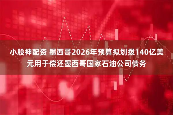 小股神配资 墨西哥2026年预算拟划拨140亿美元用于偿还墨西哥国家石油公司债务